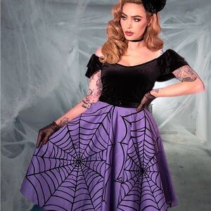 Vixen by Micheline Pitt spider web skirt